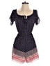 Aqua 100% Polyester Hearts Blue Romper Size XS - photo 1