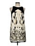 Silence and Noise Graphic Ivory Cocktail Dress Size S - photo 1
