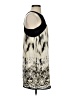 Silence and Noise Graphic Ivory Cocktail Dress Size S - photo 4