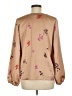 Ann Taylor 100% Polyester Tan Long Sleeve Blouse Size M - photo 2