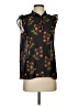 Point Sur Black Sleeveless Blouse Size S - photo 1