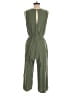 Old Navy Solid Green Jumpsuit Size S - photo 2