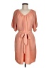 Worthington 100% Polyester Orange Casual Dress Size M - photo 1