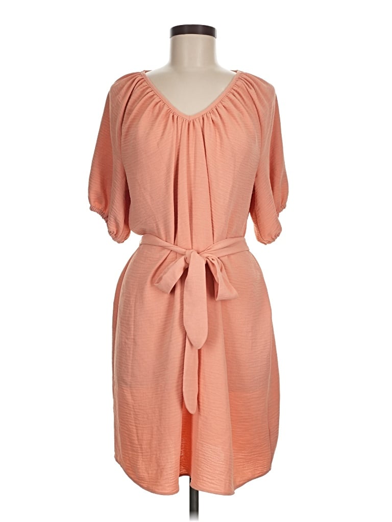 Pre-owned Worthington Casual Dress In Orange