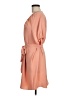 Worthington 100% Polyester Orange Casual Dress Size M - photo 5