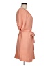 Worthington 100% Polyester Orange Casual Dress Size M - photo 4