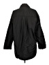 Zara 100% Polyester Black Raincoat Size L - photo 2
