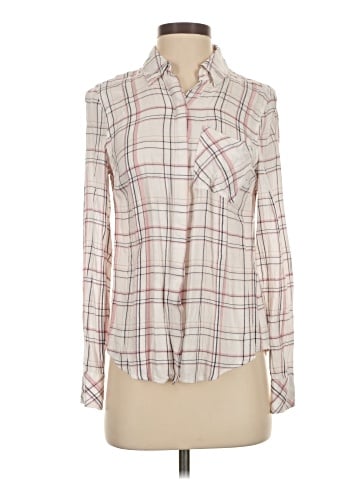 White House Black Market Long Sleeve Button-Down Shirt (view 1)