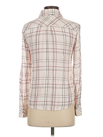 White House Black Market Long Sleeve Button-Down Shirt (view 2)