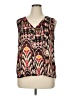a.n.a. A New Approach 100% Polyester Black Sleeveless Blouse Size XL - photo 1