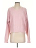 Lizsport 100% Cotton Pink Pullover Sweater Size S - photo 1