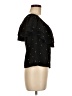 Designers Remix Charlotte Eskildsen Black Short Sleeve Top Size EU 38 / US 8 - photo 4
