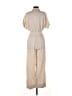Universal Thread Chevron-herringbone Tan Ivory Jumpsuit Size 6 - photo 2