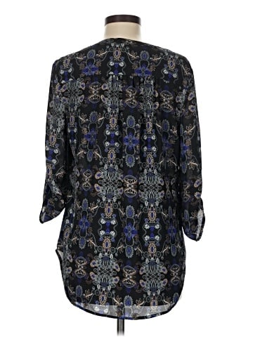 Faded Glory 3/4 Sleeve Blouse (view 2)