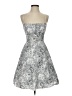 Ruby Rox Paisley Gray Cocktail Dress Size 3 - photo 1
