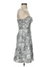 Ruby Rox Paisley Gray Cocktail Dress Size 3 - photo 4