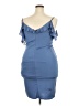 Charlotte Russe Blue Cocktail Dress Size 2X - photo 2