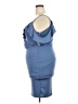 Charlotte Russe Blue Cocktail Dress Size 2X - photo 5