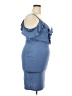 Charlotte Russe Blue Cocktail Dress Size 2X - photo 4