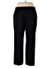 Pendleton 100% Wool Solid Black Wool Pants Size 18 (petite) - photo 2