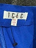 TCEC 100% Polyester Solid Blue Cocktail Dress Size M - photo 4