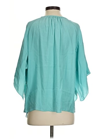 W by Worth 3/4 Sleeve Silk Top (view 2)