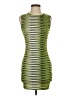 Shein Stripes Green Casual Dress Size 4 - photo 1