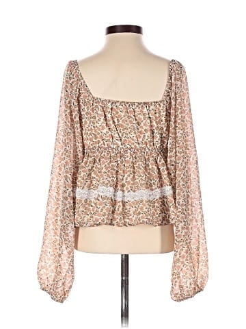 Pink Lily Long Sleeve Blouse (view 2)