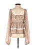 Pink Lily Ivory Long Sleeve Blouse Size XS - photo 2