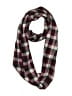 Unbranded Plaid Burgundy Scarf One size - photo 1