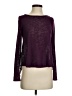 Soprano Purple Long Sleeve Top Size S - photo 1