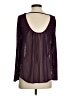 Soprano Purple Long Sleeve Top Size S - photo 2