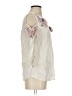 Ruff Hewn 100% Cotton Ivory 3/4 Sleeve Blouse Size S - photo 4