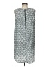 Halogen 100% Polyester Tweed Gray Casual Dress Size L - photo 2