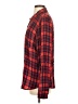 Splendid 100% Rayon Plaid Red Long Sleeve Button-Down Shirt Size S - photo 5