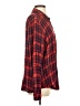 Splendid 100% Rayon Plaid Red Long Sleeve Button-Down Shirt Size S - photo 4