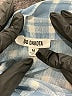 BB Dakota Checkered-gingham Blue Long Sleeve Button-Down Shirt Size M - photo 7