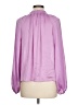 1.State 100% Polyester Purple Long Sleeve Blouse Size L - photo 2