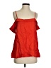 Paper Crown Red Sleeveless Blouse Size S - photo 1