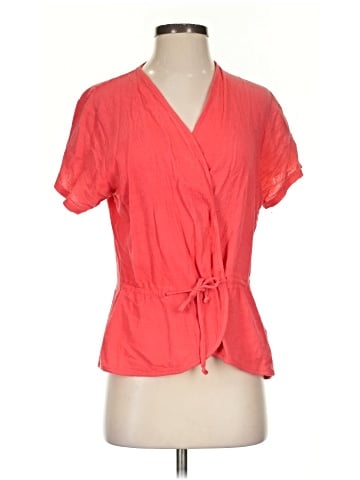 Plume and Thread Short Sleeve Blouse (view 1)