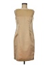 Talbots Solid Tan Cocktail Dress Size 8 - photo 1