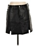 Current/Elliott 100% Leather Black Leather Skirt Size 27 waist - photo 1