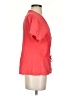 Plume and Thread Orange Short Sleeve Blouse Size Sm (1) - photo 4