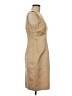 Talbots Solid Tan Cocktail Dress Size 8 - photo 4