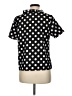 Shein 100% Polyester Polka Dots Black Short Sleeve Blouse Size M - photo 2