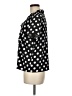 Shein 100% Polyester Polka Dots Black Short Sleeve Blouse Size M - photo 5