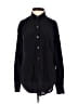 Everlane Solid Black Long Sleeve Button-Down Shirt Size 2 - photo 1