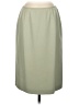 Suit Studio 100% Polyester Solid Green Formal Skirt Size 8 - photo 1