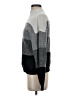 Shein Color Block Gray Turtleneck Sweater Size 4 - photo 5