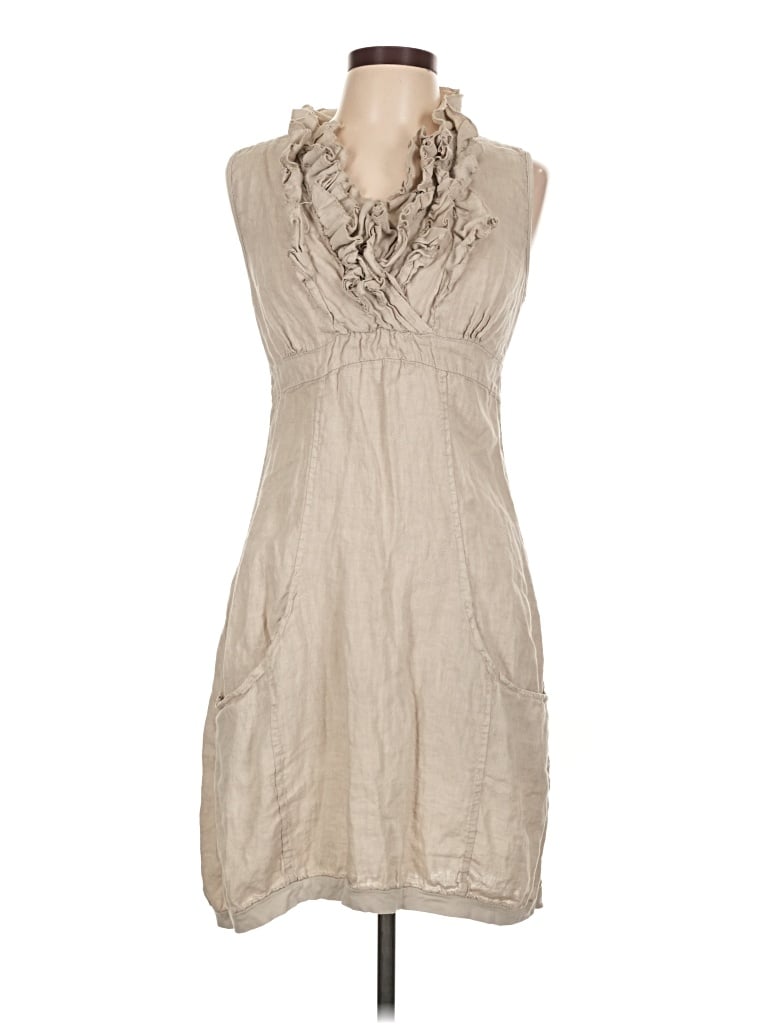 Pre-owned Studio Casual Dress In White